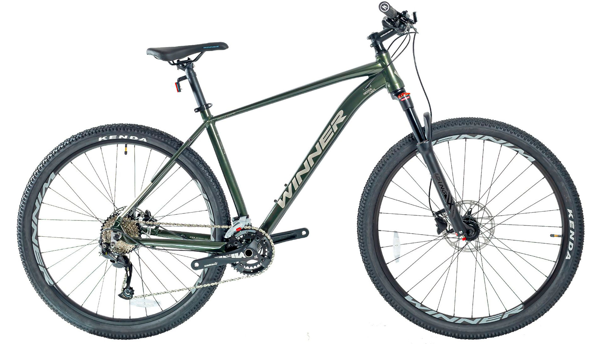 Велосипед Winner SOLID WRX 29" размер М рама 18" 2023 Зеленый